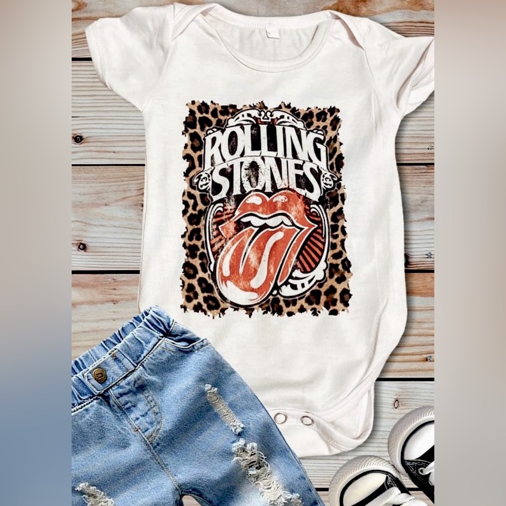Rolling Stones onesie